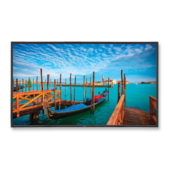 Television -- NEC 55” High-Performance LED Backlit Commercial-Grade Display w/ Integrated Speakers
